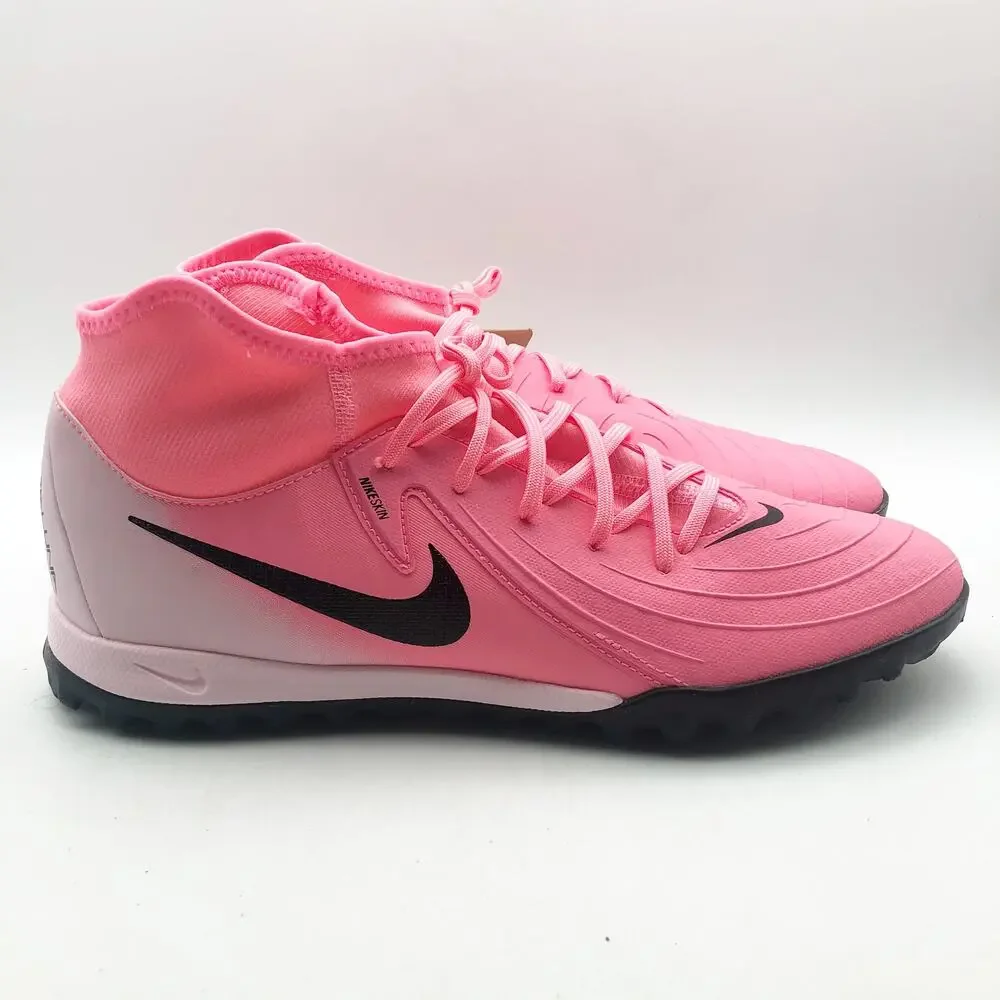 Nike Mens Phantom Luna 2 Academy TF Soccer Shoes Size 12 Pink Turf FJ2566 NWOB